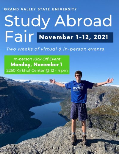 Study Abroad Fair - Kick Off event